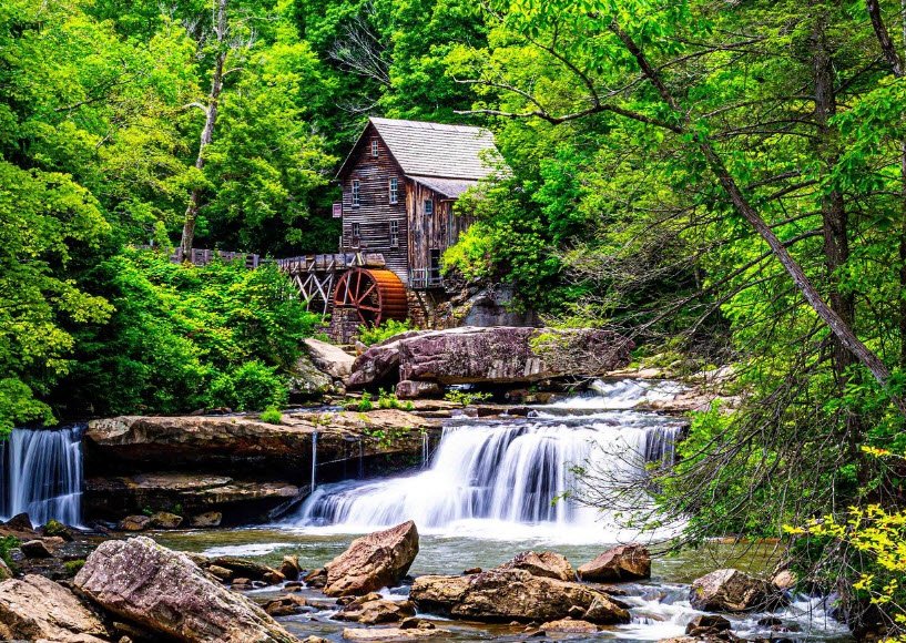 Twin Falls Resort State Park, West Virginia, USA